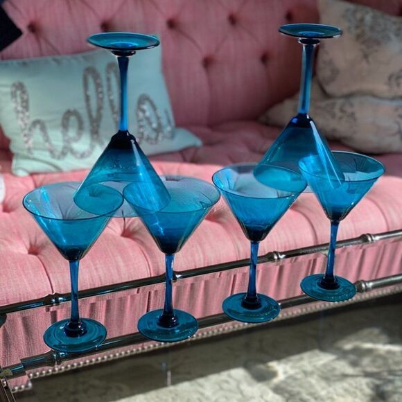 Set of 4 Martini Glasses - Picture 10 of 10